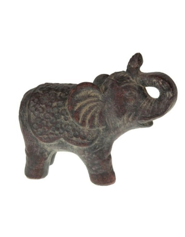 Elefánt szobor - Szürke - 20,5 cm