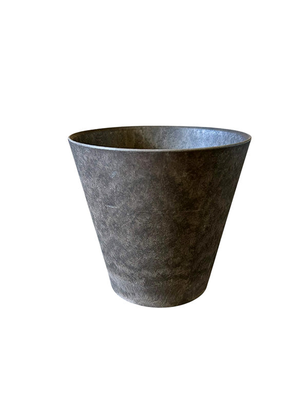 Antracit szürke kaspó - 17 cm
