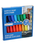 Artico akrilfesték készlet - 18 szín x 36 ml