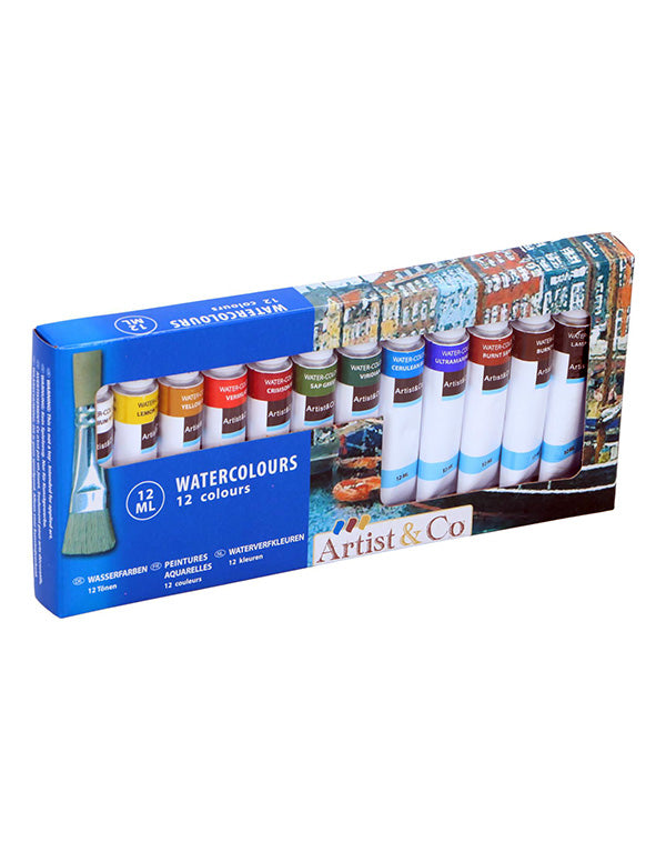 Artist & Co vízesték készlet - 12 szín x 12 ml