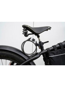 Black & Decker számkódos kerékpár kábelzár - 10 mm x 180 cm