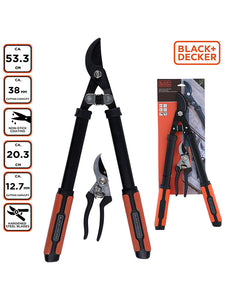 Black & Decker ágvágó + metszőolló szett