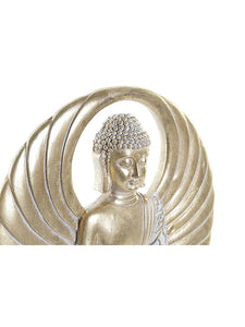 Buddha szobor - Arany és fekete - 33 cm