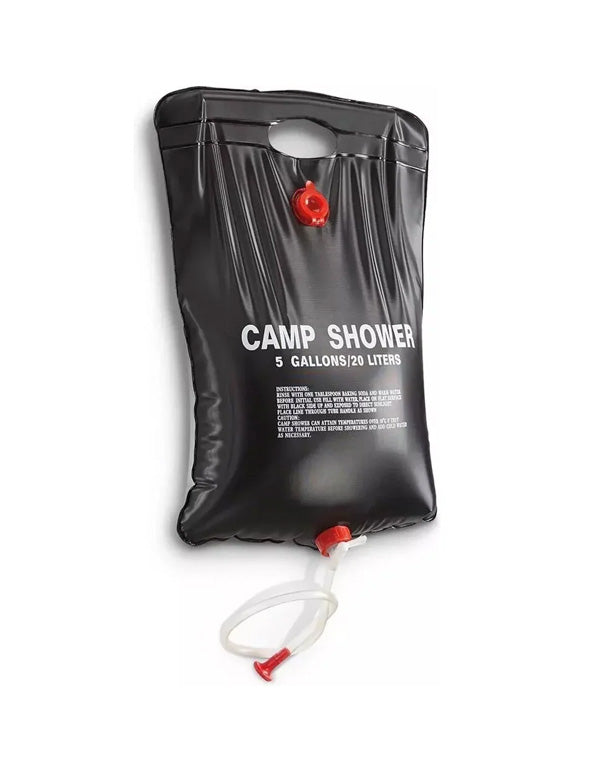 Camp Active kemping zuhany - felakasztható- fekete - 20 l