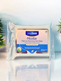 Deep Fresh nedves sminklemosó törlőkendő, micellás - 3 x 25 db
