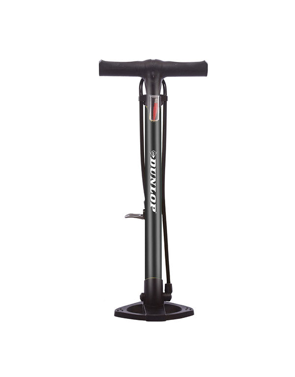 Dunlop álló kerékpár pumpa - max 12 bar - Presta- Dunlop és Schrader szelep