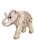 Elefánt szobor - Természetes - 13 cm