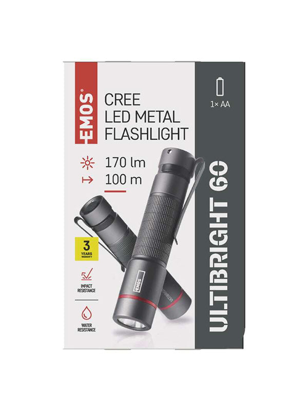 Emos Ultibright 60 CREE LED fém zseblámpa - 170 lm