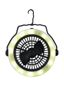 Grundig kempinglámpa és ventilátor 2 az 1-ben - 12 LED