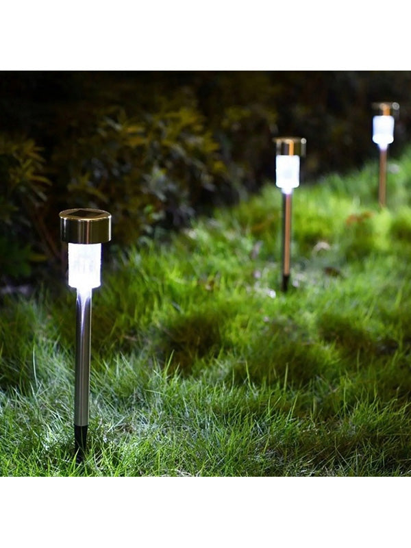 Grundig napelemes kerti lámpa szett, leszúrható - 4 db - LED - 36 cm