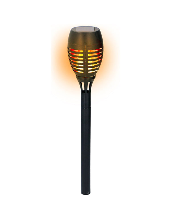 Grundig tűzeffektes napelemes kerti lámpa, leszúrható - LED - 48 cm