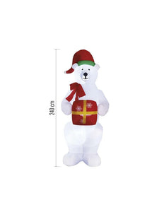 LED felfújható jegesmedve - Kültéri - 240 cm