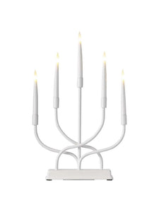 LED gyertyatartó - Fém - 40 cm