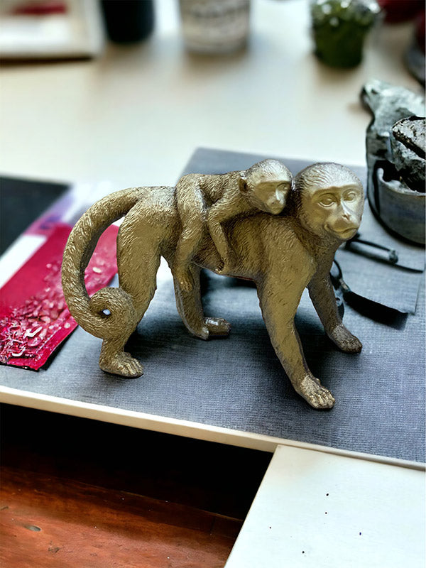 Majmok szobor - 15 cm