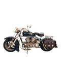Motor modell - Vintage dekoráció - Fekete - 27 cm