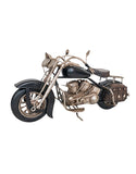 Motor modell - Vintage dekoráció - Fekete - 27 cm
