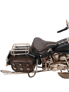 Motor modell - Vintage dekoráció - Fekete - 27 cm