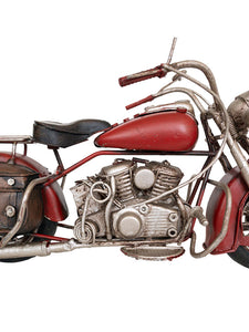 Motor modell - Vintage dekoráció - Piros