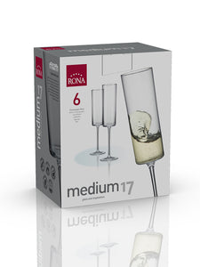 Pezsgőspohár - Medium - 170 ml - 6 db