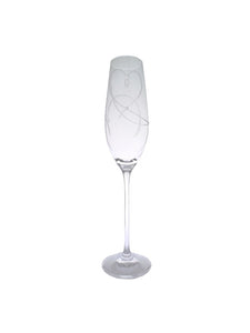 Pezsgőspohár - Swarovski dísszel - 210 ml - 2 db