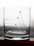Whisky pohárkészlet Swarovski dísszel - 280 ml - 6 db
