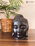 Buddha fej aroma lámpa - Fekete