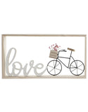LOVE - Kerékpár dekoráció