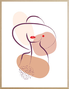Nő poszter, falikép #2